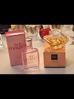 Lancome So Magic και Tresor vintage μινιατούρες καινούργιες, πακέτο 2