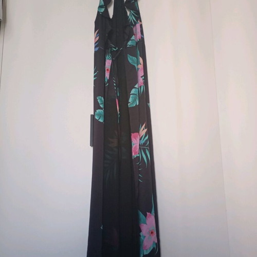 Pepe Jeans small maxi floral dress like new, multicolor