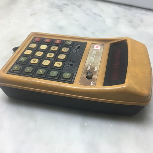 Logitech pocket calculator partially functional