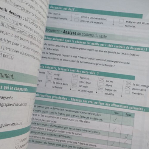 Methodelf B1 French Learning Books Set of Two used