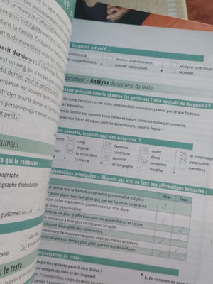 Methodelf B1 French Learning Books Set of Two used