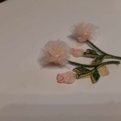 Decorative flower stickers new, set of 2 pieces