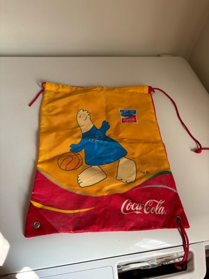 Athens 2004 Olympic Games Phoebus Coca-Cola Bag like new collectible