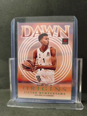 Panini Origins Dawn κάρτα μπάσκετ Victor Wembanyama /75