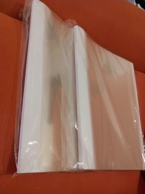 Q-Connect Thermal Binding Covers used, A4 size, pack of 20