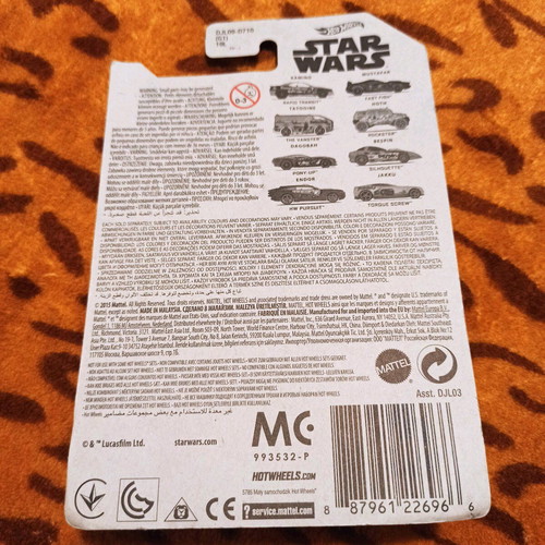 Hot Wheels Tatooine The Vanster Star Wars new sealed