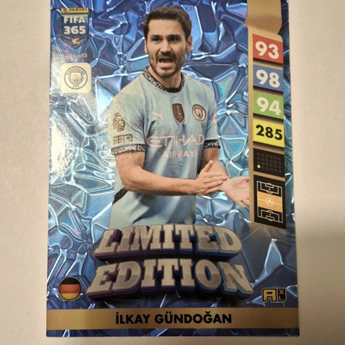 Ilkay Gündoğan limited edition collectible card new
