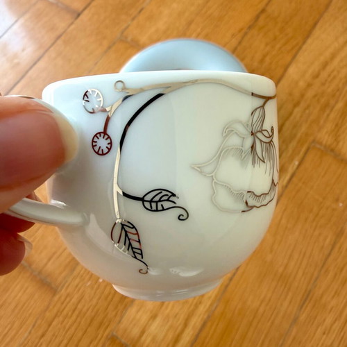 Ionia Coffee Cup and Saucer porcelain collection 2008 new
