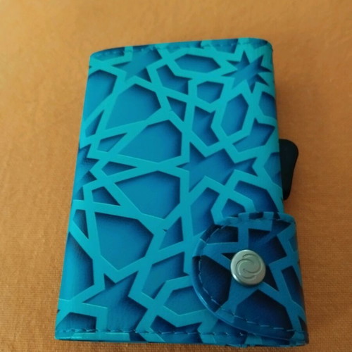 C-secure security wallet new, blue, unisex