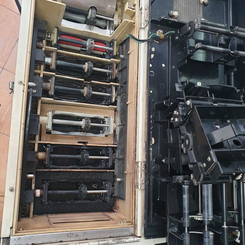 Fuji film processor used, includes many spare parts