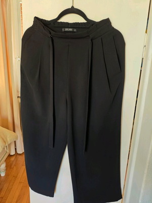 Wide leg pants Zara black like new, size XS