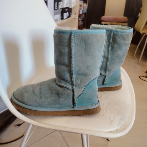 Ugg Australia Classic Short boots used, petrol color, size 36