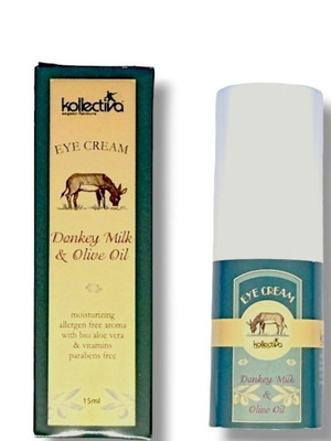 Kollectiva Eye Cream with Donkey Milk and Olive Oil new (15ml)