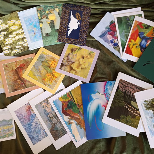 Vintage Unicef set of 28 collectible art cards new