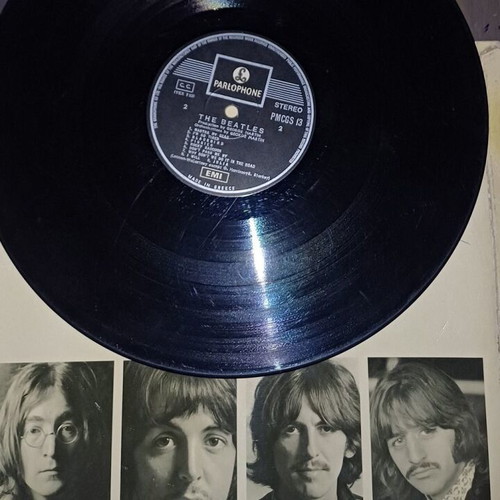 The Beatles First Greek Edition Records PMCGS 13 & 14 Used