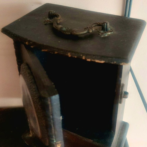 Vintage clock with secret compartment used