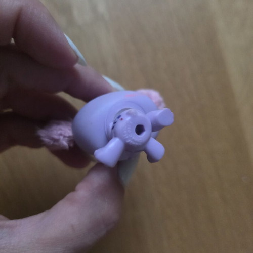 Littlest Pet Shop 2511 Panda Bear used purple pink fuzzy
