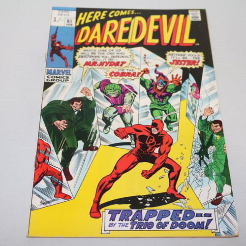 Daredevil #61 Marvel comic used, 1970 edition