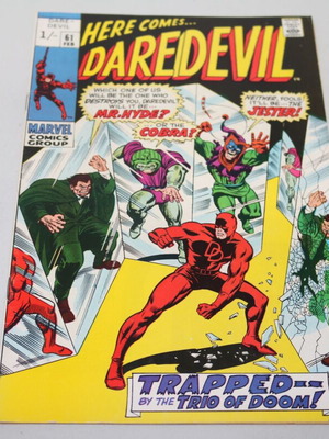 Daredevil #61 Marvel comic used, 1970 edition