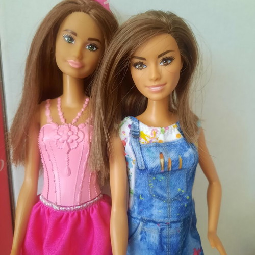 Mattel Barbie dolls Raquelle & Skipper lot of 2 (2017-2018)