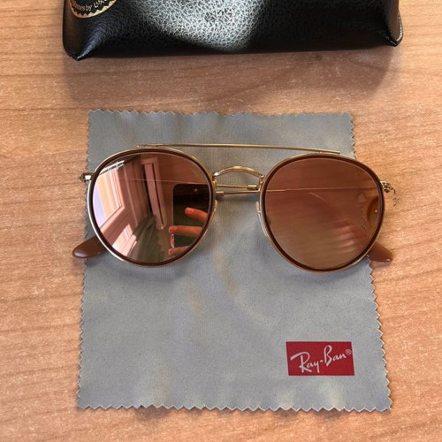 RayBan 3637-N women's sunglasses new, gold