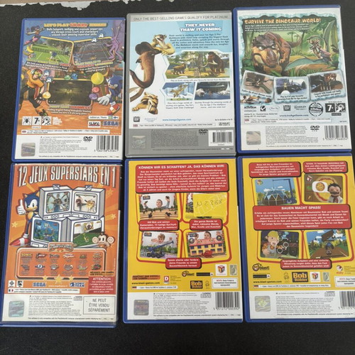 PlayStation 2 game collection used, pack of 6