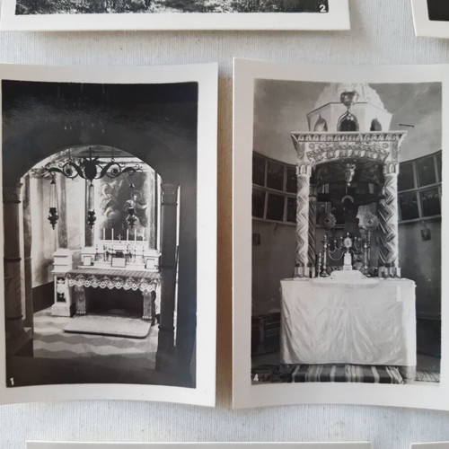 Photographs from the Holy Land 1940 used, pack of 11