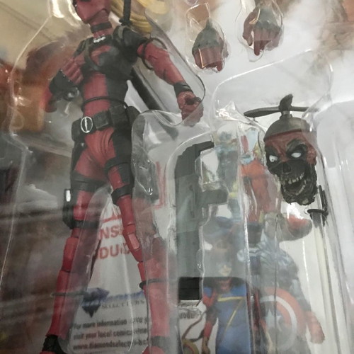 Lady Deadpool Marvel Diamond Select φιγούρα X-Men καινούργια με Zombie Deadpool κεφάλι και πολλά επιπλέον χέρια