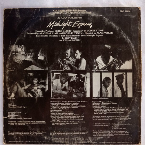 Midnight Express vinyl records used, very good condition
