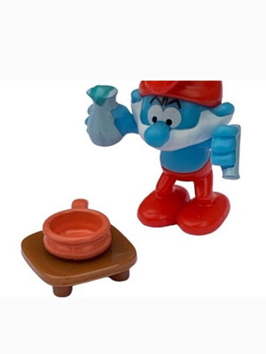 Collectible Papa Smurf figure like new from Kinder egg