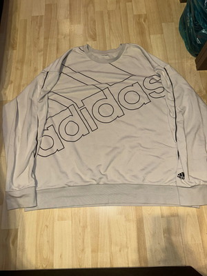 Adidas sweatshirt XXL white