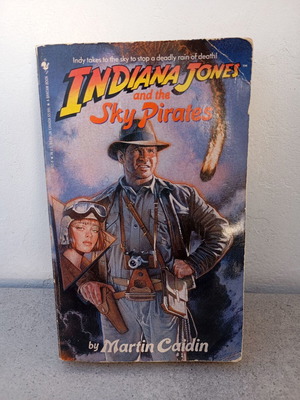 Indiana Jones and the Sky Pirates βιβλίο μεταχειρισμένο, Αγγλικά, Bantam Books 1993
