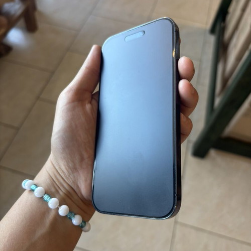 iPhone 14 Pro 128GB Deep Purple like new with case and matte screen protector