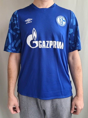 Schalke 04 2019/2020 Ανδρική Ποδοσφαιρική Φανέλα Μέγεθος XL σαν καινούργια
