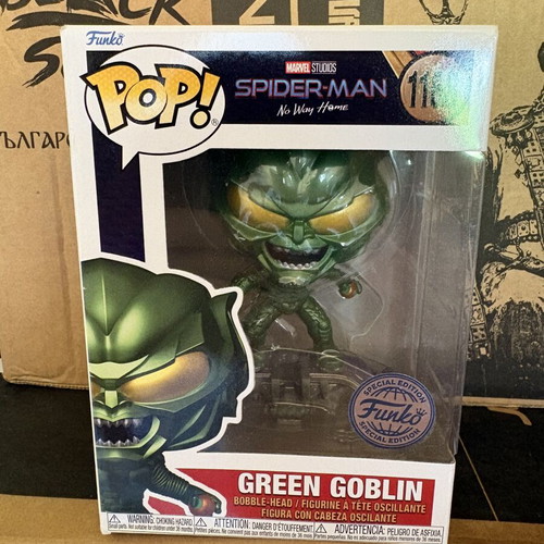 Funko POP Spider-Man Green Goblin Willem Dafoe like new