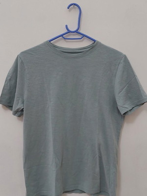 H&M children's t-shirt for 14 years, like new, gray and turquoise