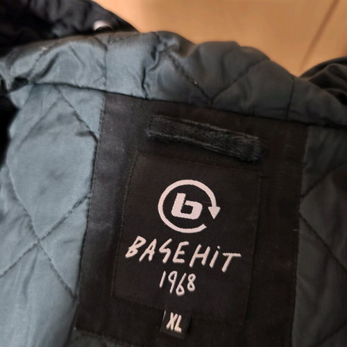 Basehit jacket used, black, size XL with hood