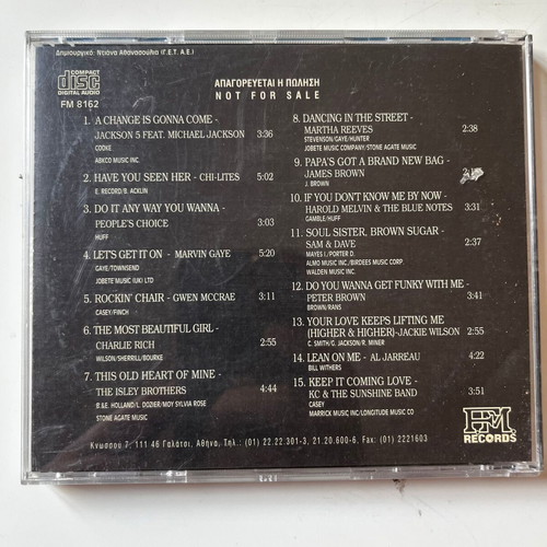 Soul Life CD used, R&B and Soul compilation 1996
