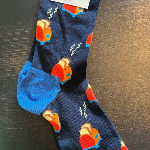 Happy Socks crew socks 41-46 blue new