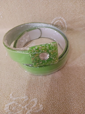 Belt, 105 cm, green