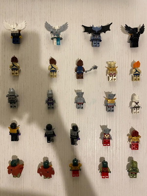 Lego Chima figures used