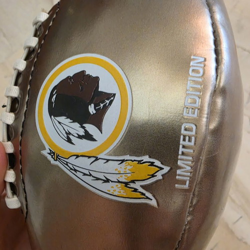 Washington Redskins Limited Edition Football used, authentic