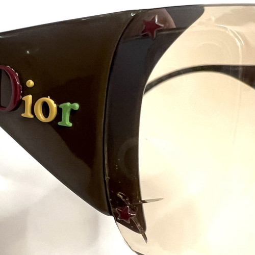 Dior Rasta Ski 4 γυαλιά ηλίου μεταχειρισμένα, καφέ