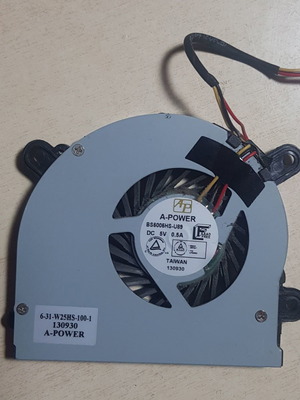 Turbo-X Laptop Fan Original for MSI S6000 and Clevo Models