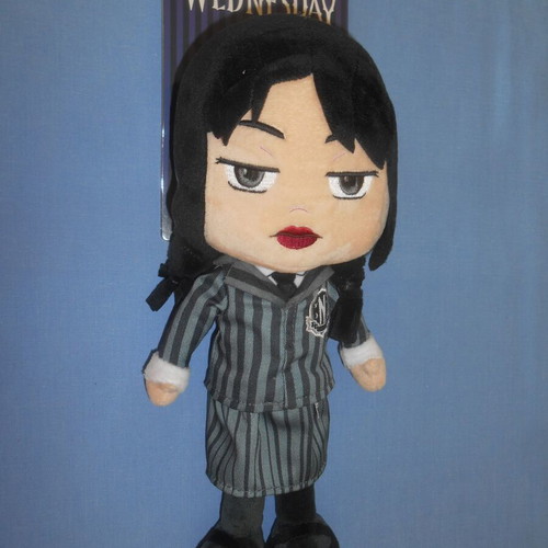 Wednesday plush figure new, 25 cm tall