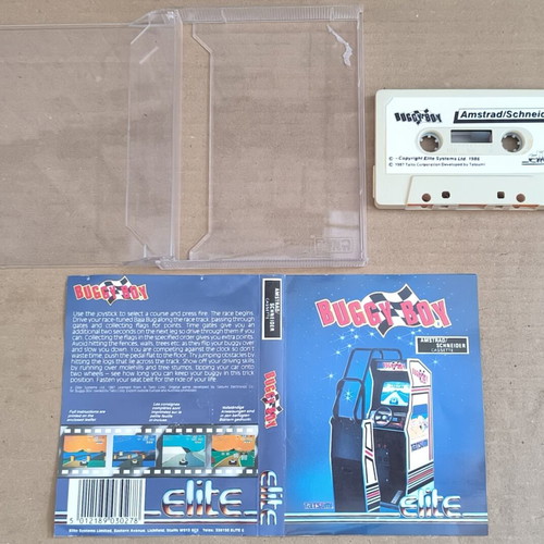 Buggy Boy Elite Amstrad cassette used