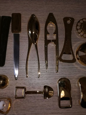 Gold-plated kitchen set new, 31 pieces, German