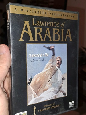 Lawrence of Arabia collectible DVD like new with English subtitles