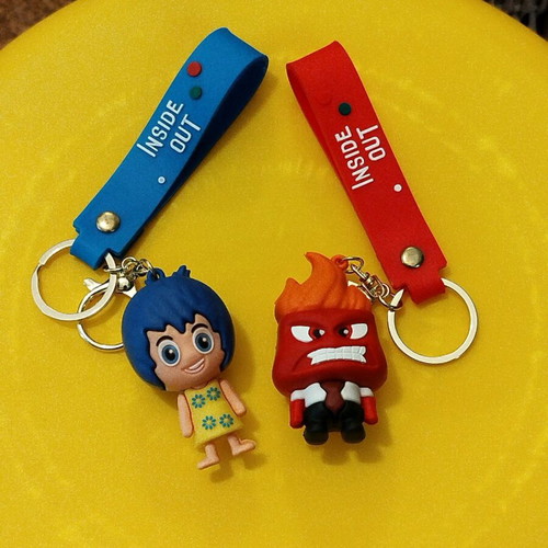 Inside Out keychains new, set of 2