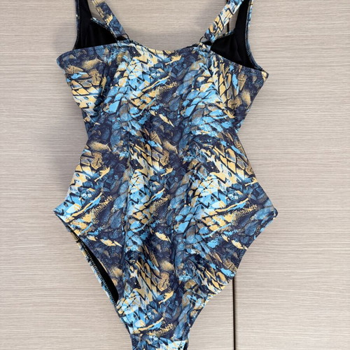 Solano Swimwear One-Piece Swimsuit XL like new, colorful